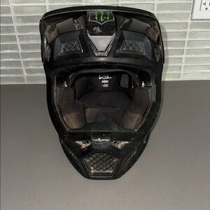 Black Motocross helmet